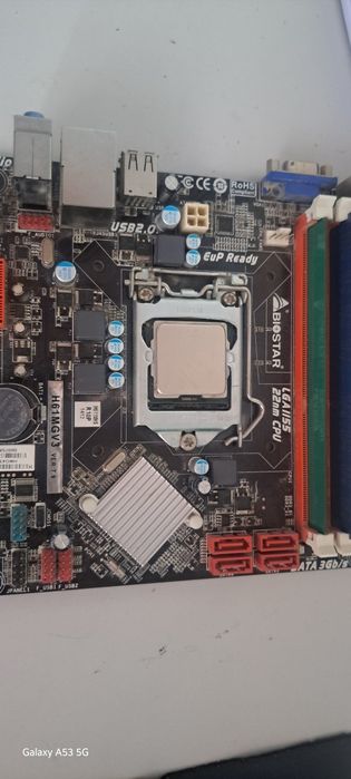 Комплект Biostar H61 + Core i5-2310 (4 ядра) + 6GB DDR3 - рабочий