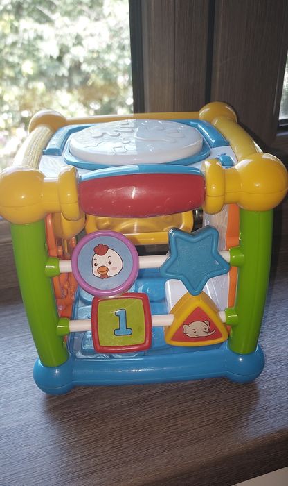 Игрушка кубик музыкальный для малышей