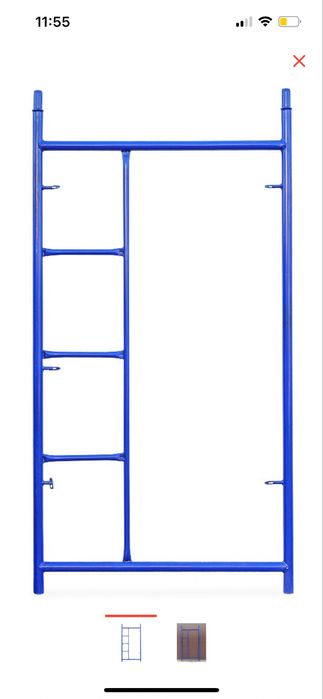 Строительные леса на колесах