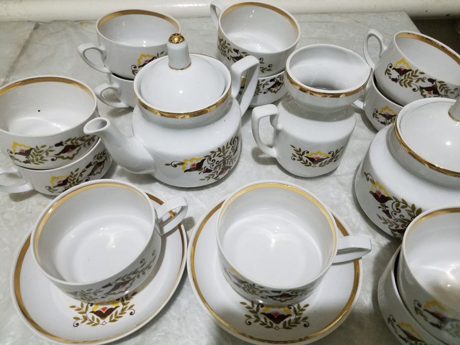 Европейский чайный сервиз