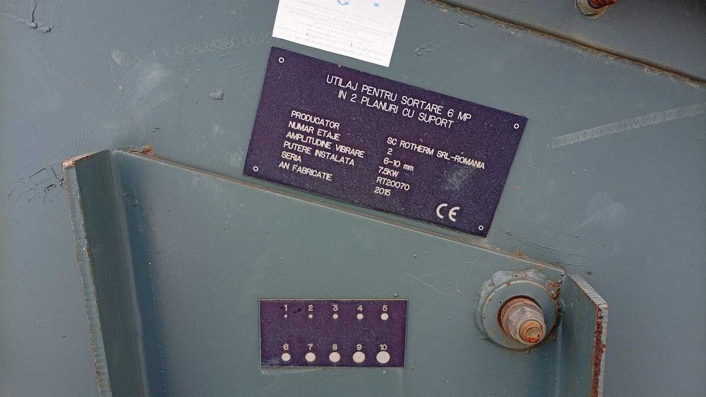 Instalatie sortare cu spalare 150 to/ora