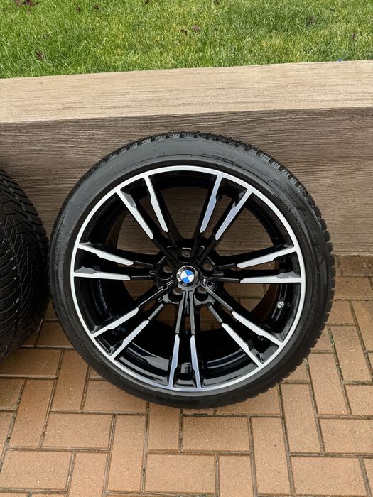 Jante BMW M5 F90 706M 20" + Hankook iarnă, ca noi, doar 3.000 km