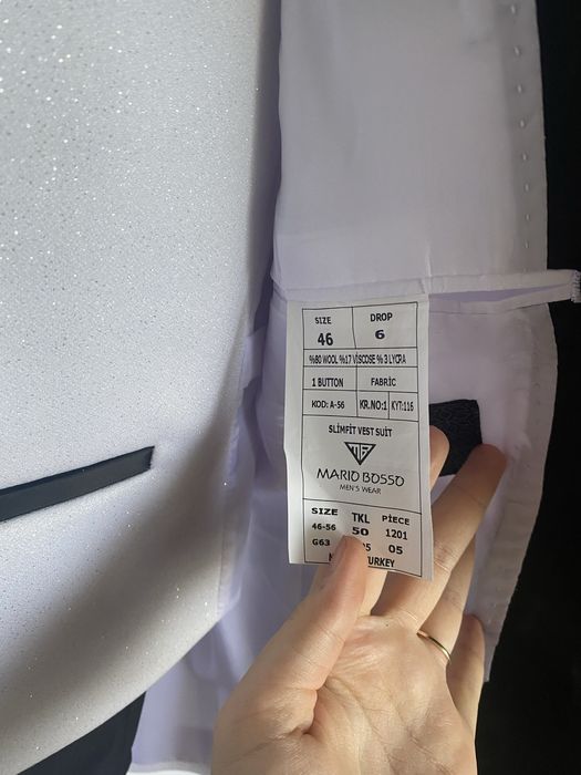 Se vinde costum cununie civila/nunta