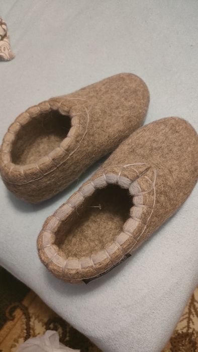 Утеплённые тапочки
