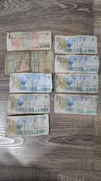Bacnote si monede vechi pentru colectie