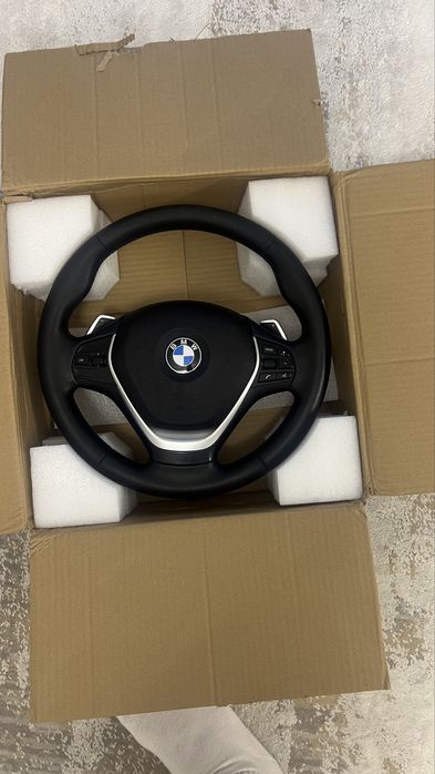 Volan BMW  F 30,31,32,34…etc  complect cu airbag si padle