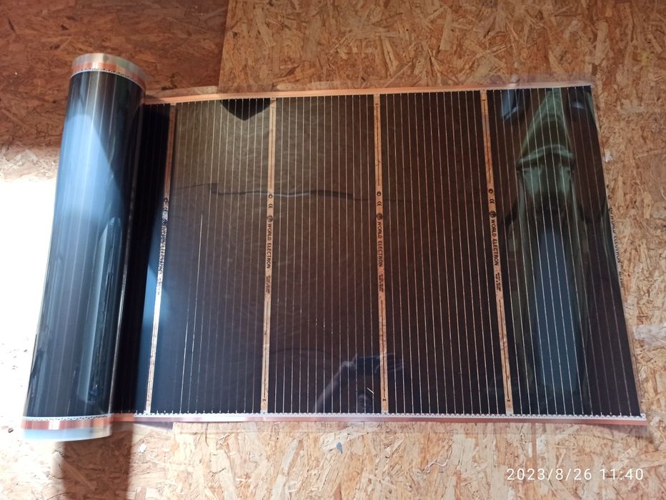 Инфракрасный теплый пол.