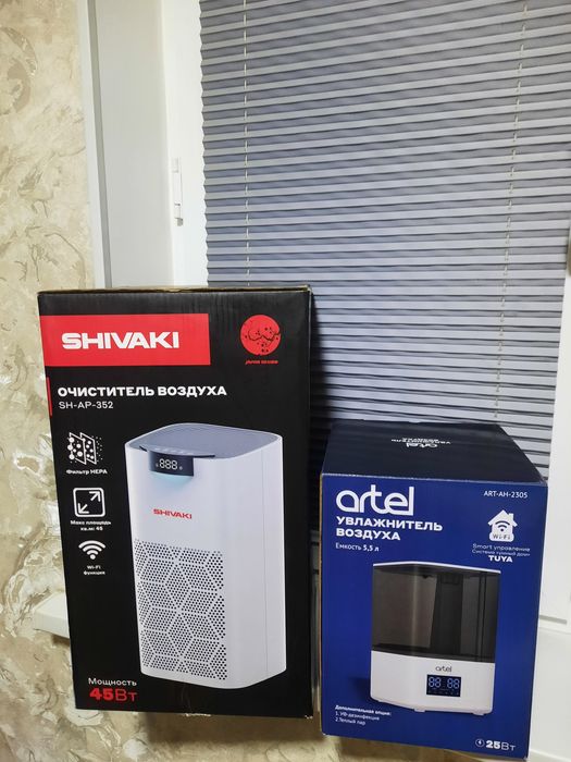 ШИВАКИ очистител воздуха 
Модель: SH-AP-352
Ҳолати: янги
Гарантия тало