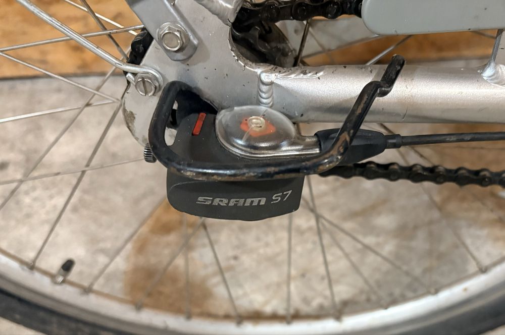 26цола ALU City Star алуминиев дамски велосипед колело[7ck-SRAM]