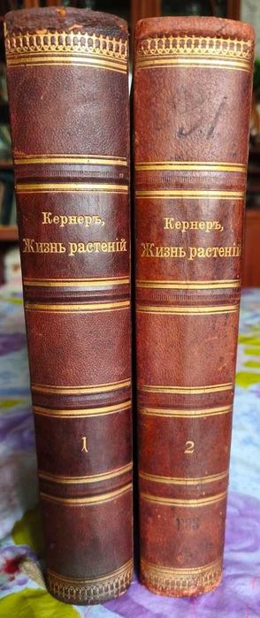 Жизнь растений в 2-х томах. (А.Кернер фон Марилаун)  1903 г.