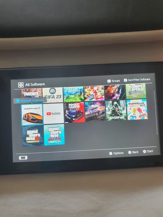 Consola Nintendo Switch+jocuri platite