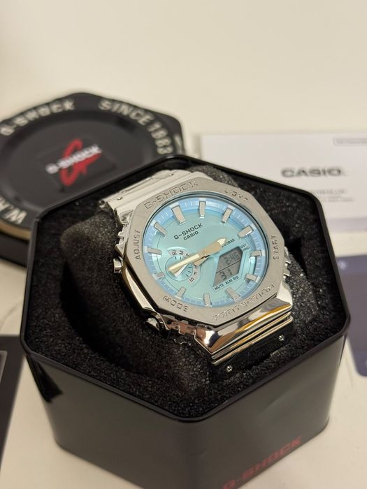 Ceas Casio G-Shock GM-2110D-2AER Tiffany Blue