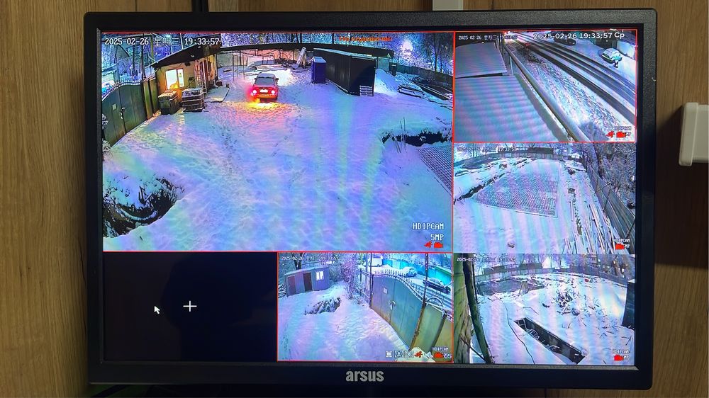 Установка Видеонаблюдение