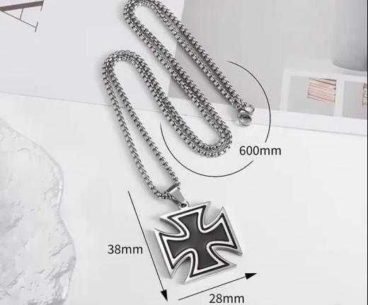 SS23 Немски Железен Кръст за Храброст Масонски Медальон ГерманскиКръст