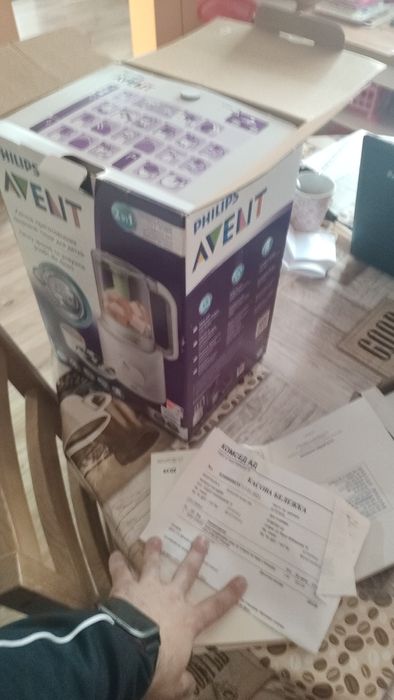 Уред за готвене на бебешка храна Philips Avent