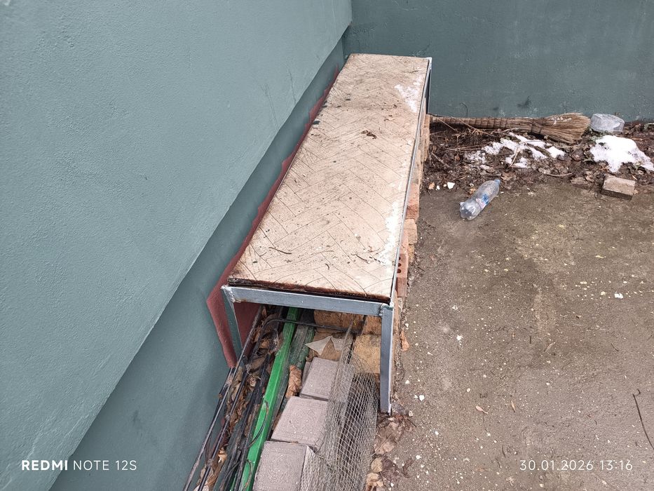 Скамейка железная