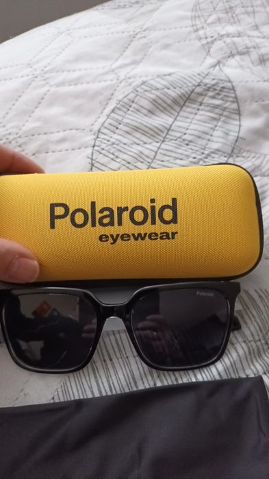 Дамски слънчеви очила Polaroid – нови, с твърд и мек калъф