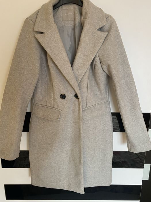 Дамско  сиво палто