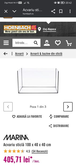 Acvariu marina Hornbach