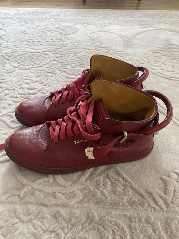 Sneakers BUSCEMI 100MM Red Manastirea Humorului OLX.ro