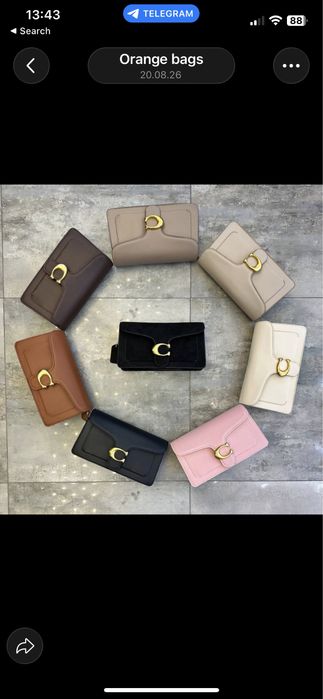 Дамски чанти Coach