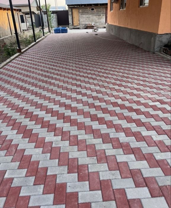 Укладка брусчатки