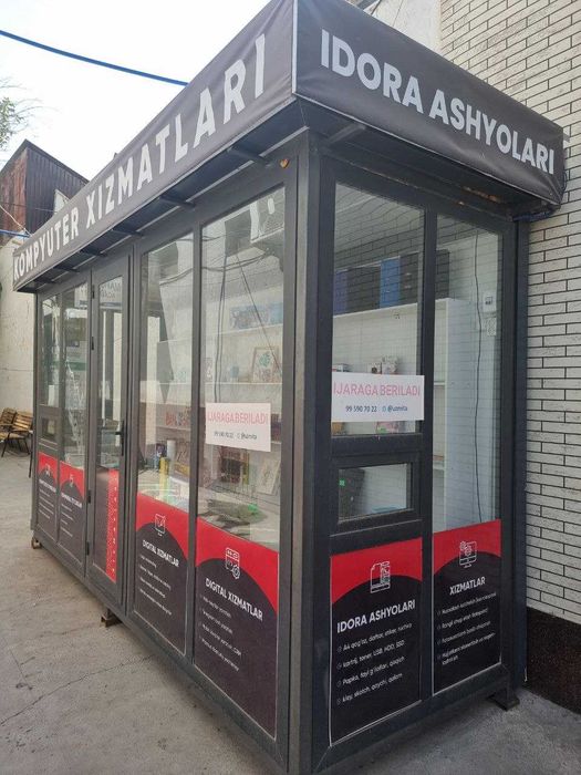 Ijaraga beriladi-Ko'chma do'kon Sotib olish ham mumkin