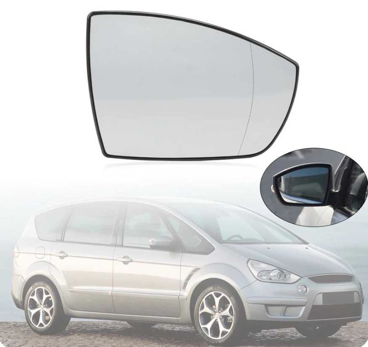 Стъкло за огледало Ford GALAXY,GRAND C-MAX, KUGA , S-MAX  капаче