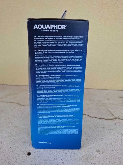 Чисто нов филтър за вода Aquaphor Crystal (Кристал) - 8000L