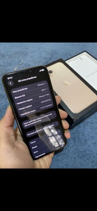 Iphone 11 pro sotiladi xotira 64g