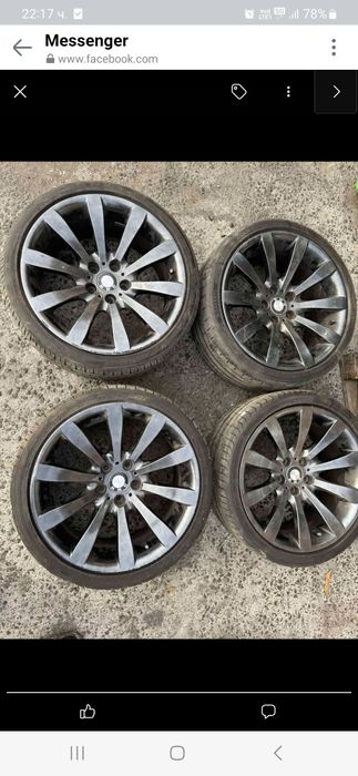 Джанти 19ки 5х120 72.6 за бмв