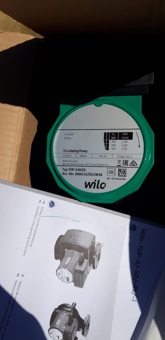 Оригинальные насосы Wilo