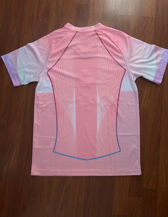 tricou roz nike fotbal jersey