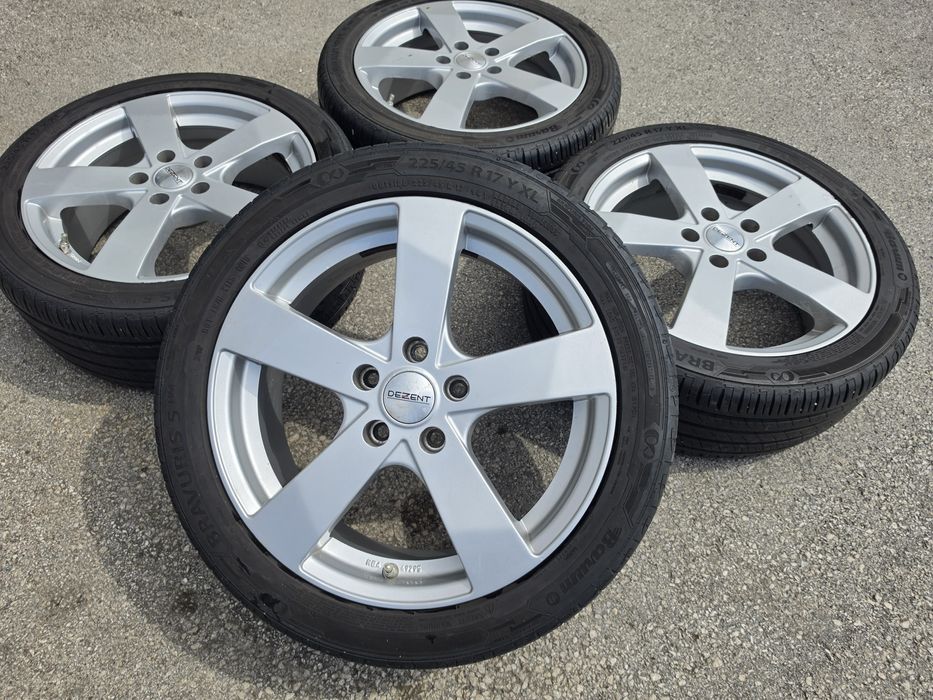 5х112/17 с гуми VW Audi Skoda Seat 5x112/17 Фолксваген Ауди Шкода Сеат