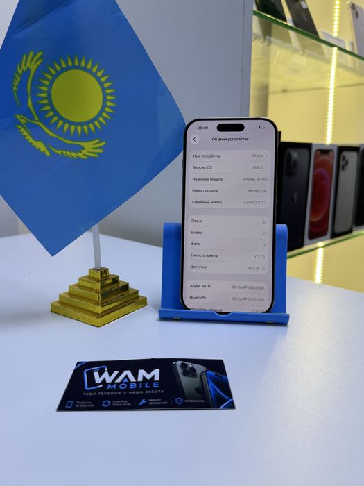 Iphone 16 pro 512G 81% с гарантей 14 дней/WAM