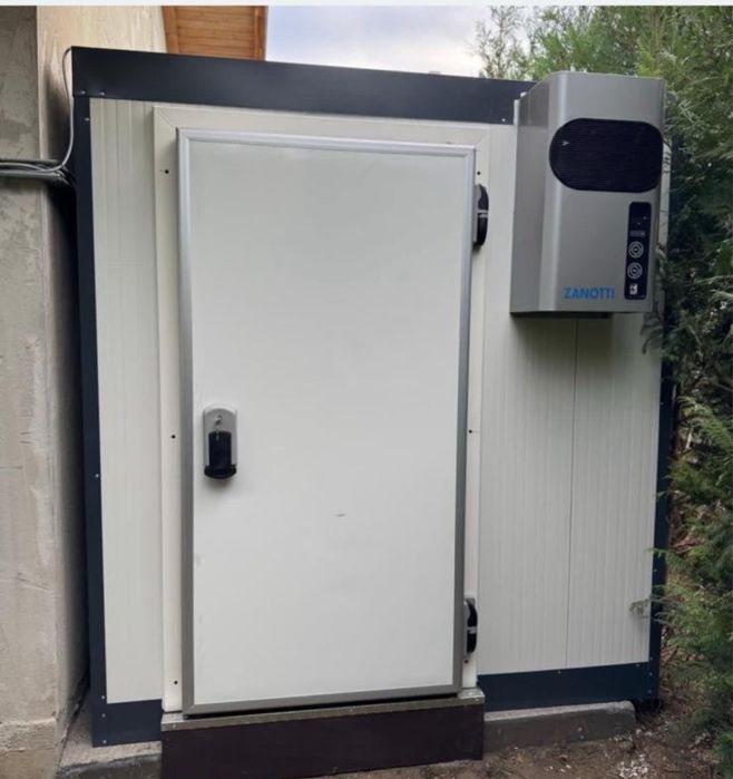 Agregat silentios carcasat echipat vitrina frigorifica camera frig refrigerare cu presostat dual si inalte filtru vizor contactor robineti instalatie
