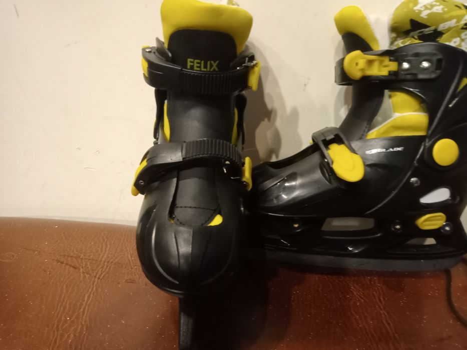 Коньки раздвижные 33/36 новые