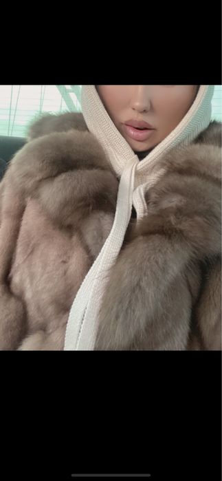 Шуба соболь с норкай