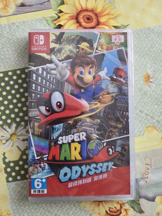 Super Mario Odyssey запечатана