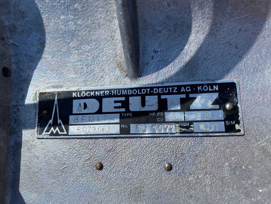 Motor complet Deutz BF12L714 - Piese de motor Deutz