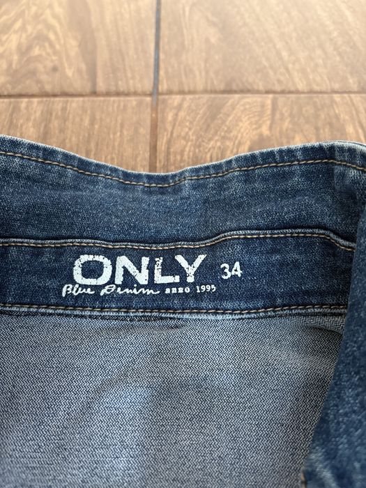 Дамско дънково яке Only 34