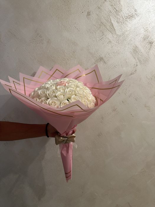 Buchet trandafiri din sapun