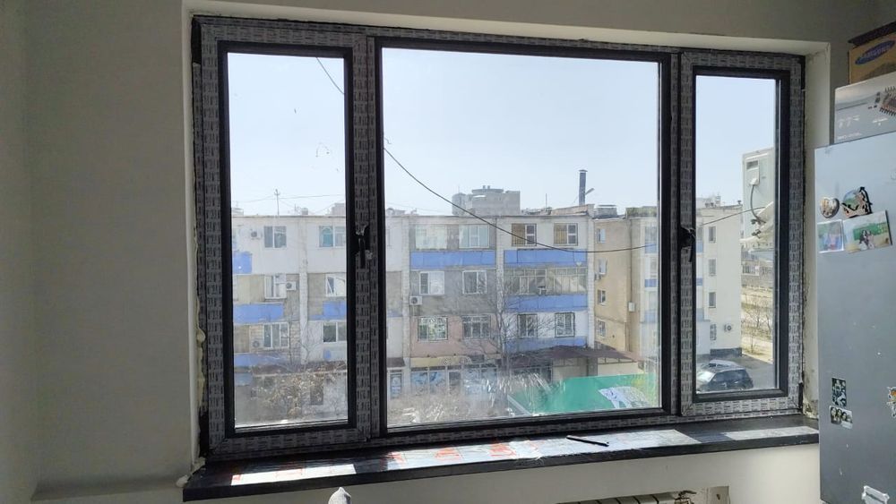 Пластиковые окна и двери' витражи