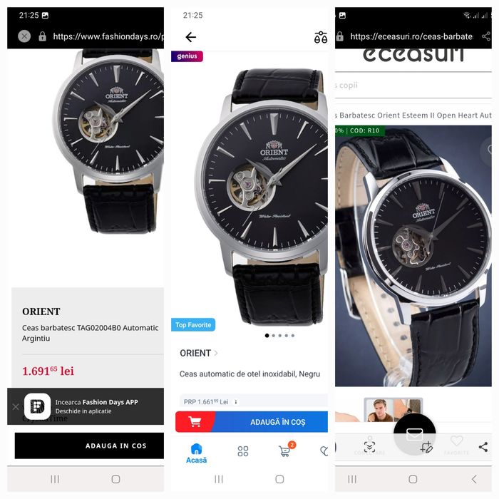 Orient     Automatic