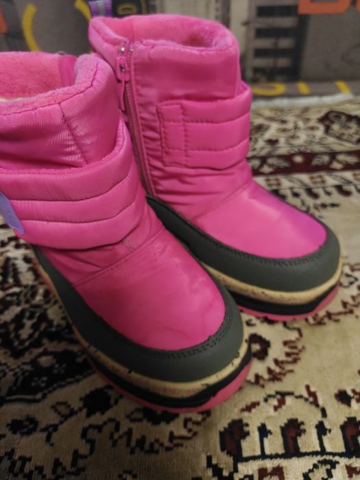 Дутыши на девочку зима