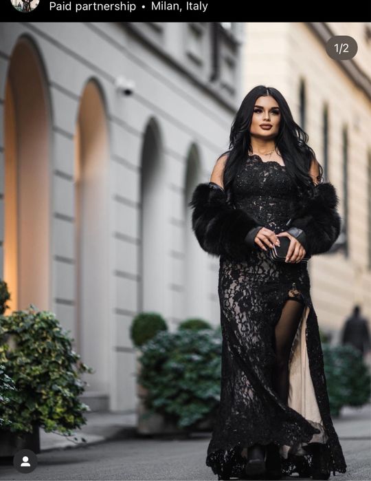 Уникална бутикова рокля