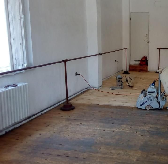 Безпрахово циклене на паркет и дюшеме Варна