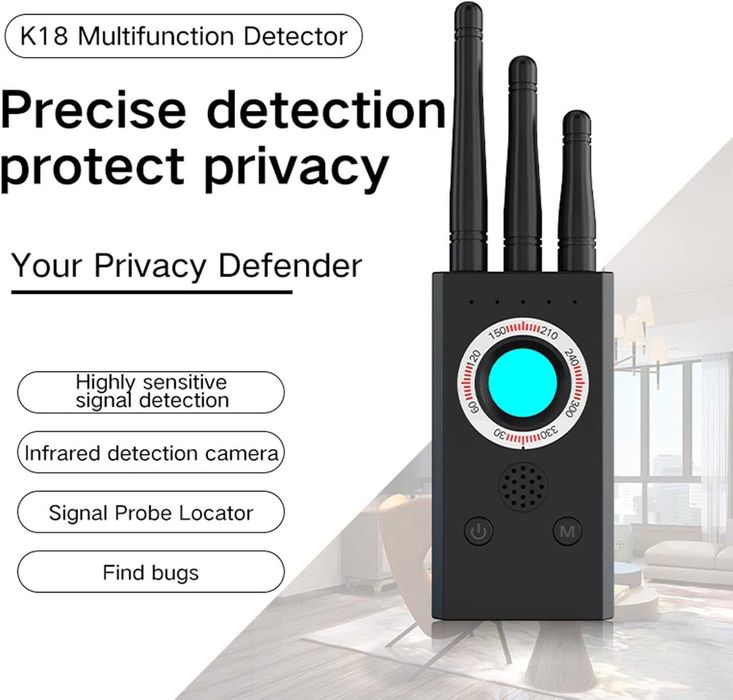 Детектор за скрити камери, GPS, микрофони Garsen Т16