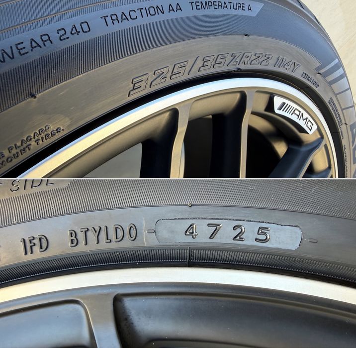 Оригинални джанти Мерцедес ГЛЕ 53 АМГ Mercedes GLE 63 AMG V167 22 цола