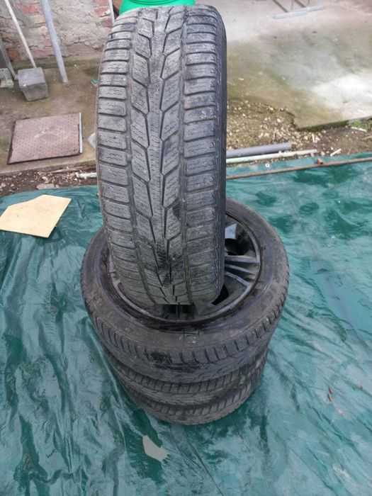 jante aluminiu si table bmw seria 1  3 etc 5x120 iarna 195 55 16